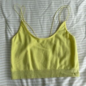 Urban Outfitters Yellow Out From Under Tank Top